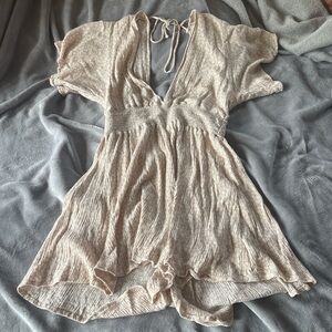 Mahina Tan/Pink Romper